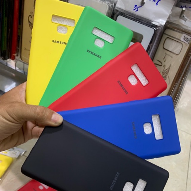Ốp lưng samsung note9 dẻo màu