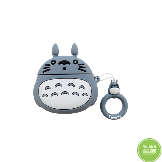 [Hàng Mới Về] Case Vỏ Bao Airpods Đựng Tai Nghe Airpod 1 2 Pro Pro 2 2022 Totoro Cover i11, i12...Toronto tặng kèm móc