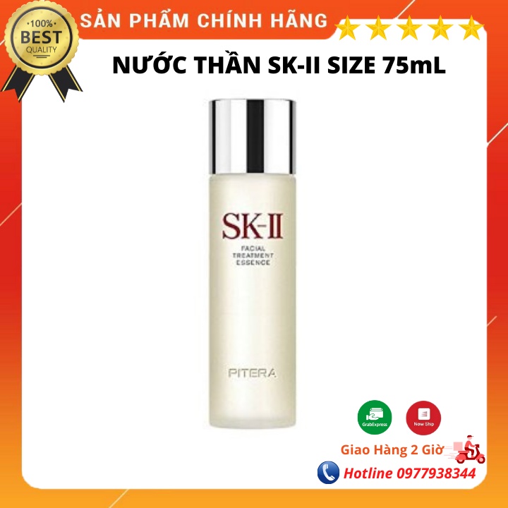 Nước thần dưỡng da SK-II/ SK2/ SKII Facial Treatment Essence 75ml, hàng chuẩn chính hãng nội địa Nhật