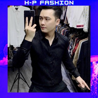 Áo sơ mi nam tay dài cao cấp, vải kate lụa siêu mềm mịn và co giãn thời trang Hpfashion - TCSASMN05