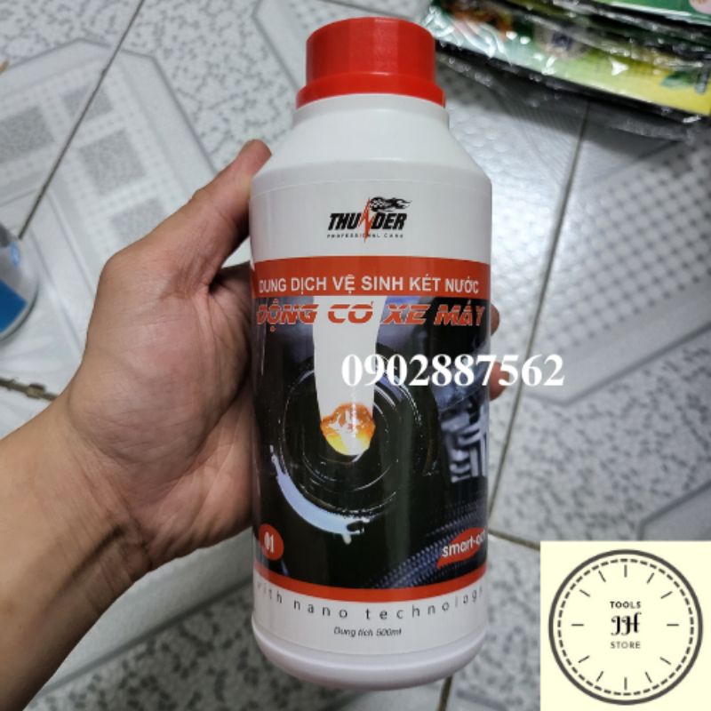 dung dịch vệ sinh két nước động cơ xe máy Thunder 450ml