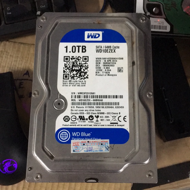 Ổ 1tb wd không hoạt động