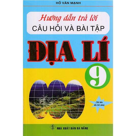 Sách - Hướng Dẫn Trả Lời Câu Hỏi Và Bài Tập Địa Lý Lớp 9