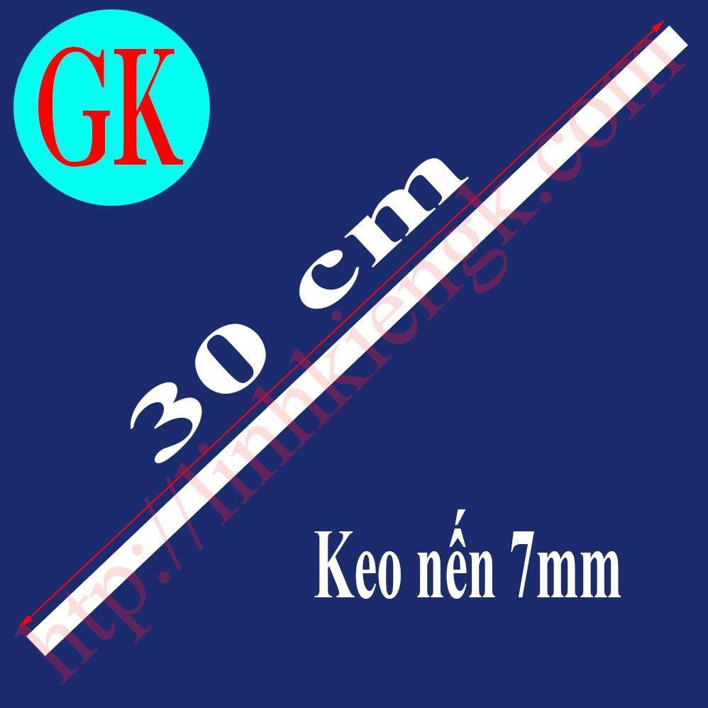 [10 cái] Keo nến 7mm dài 30cm không độc hại