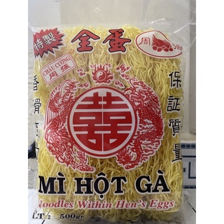 Mì hột gà Châu Cường 500GR