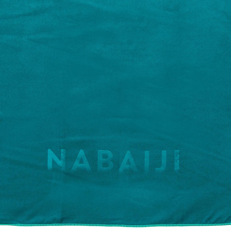 Khăn tắm sợi microfibre Decathlon Nabaiji size L 80 x 130 cm - xanh lá