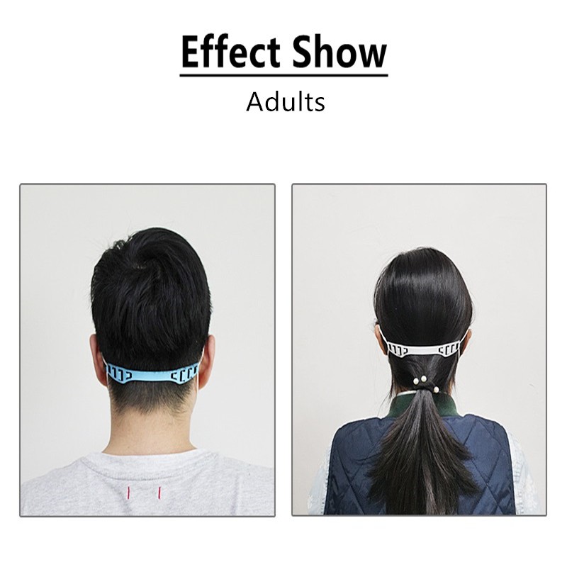 Dây Đeo Khẩu Trang K03 Có Thể Tùy Chỉnh Kích Cỡ 3 / 4 Tiện Lợi Cho Trẻ Em / Người Trưởng Thành