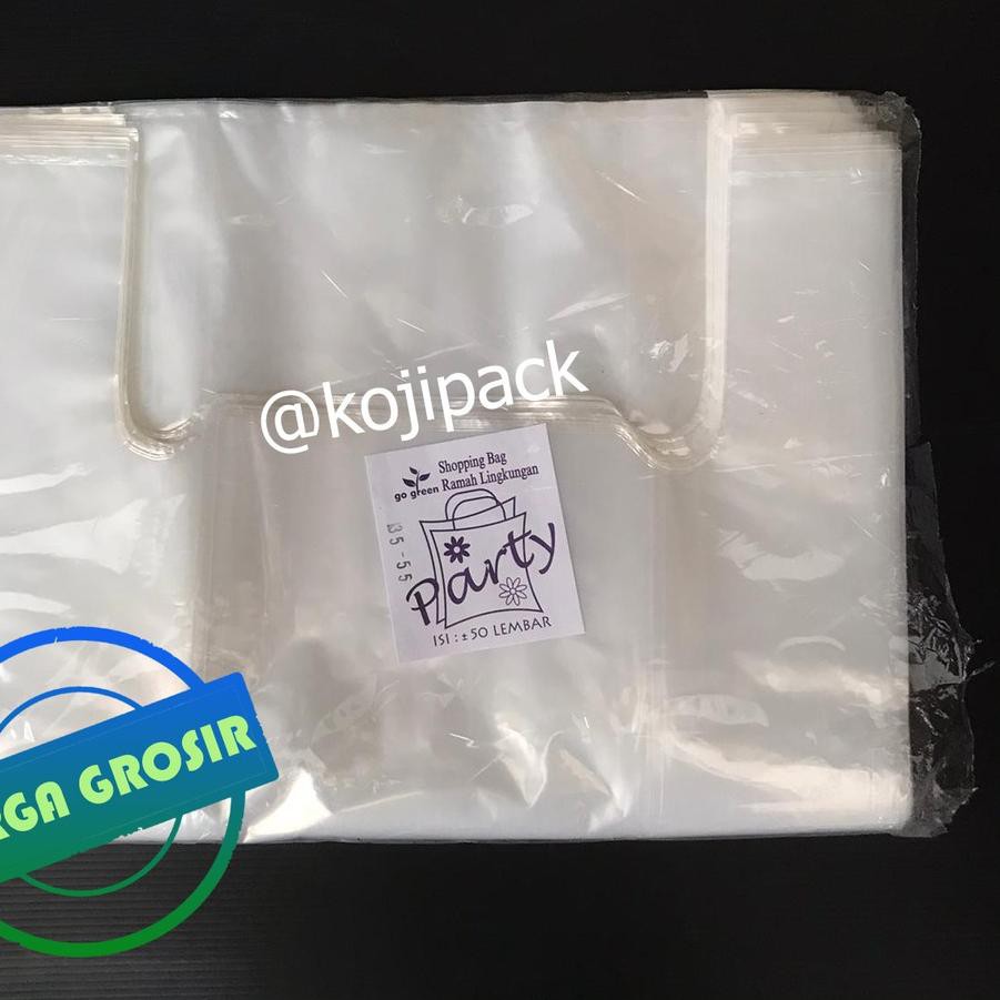 Túi Mua Sắm Bằng Nhựa Pe Trong Suốt 35 / 500gram