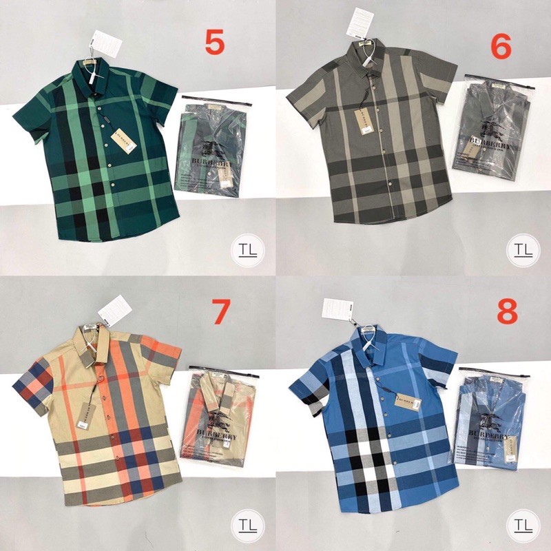 Áo sơ mi kẻ BBR cực hot, áo sơ mi cộc kẻ BBR - Bee Shop | BigBuy360 - bigbuy360.vn