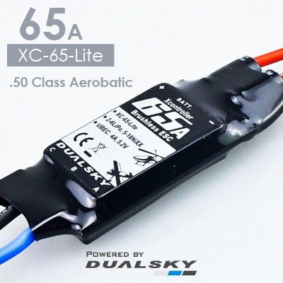 Solid Days XC-lite-65A 2-6S Điều khiển điện tử Bộ điều chỉnh tốc độ điện tử ESC