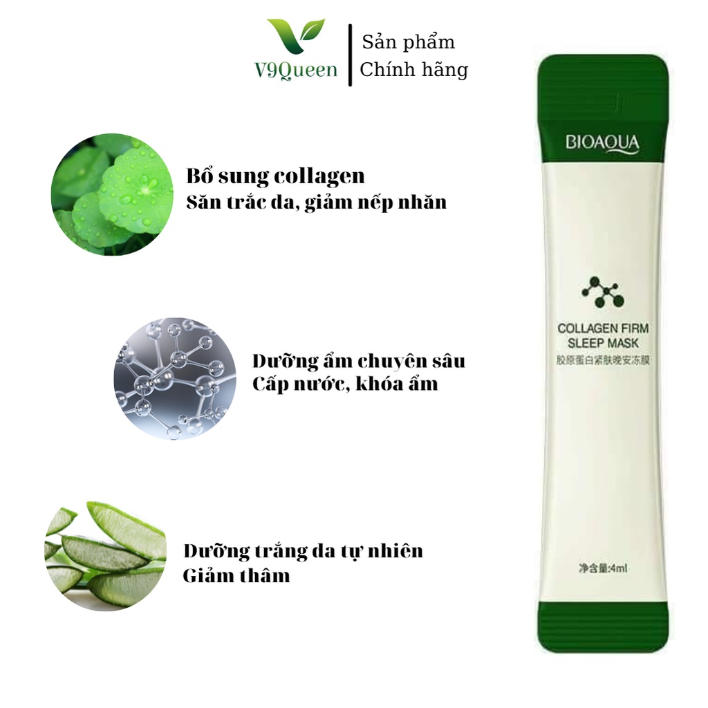 Mặt Nạ Ngủ Collagen Nâng Cơ Dưỡng Ẩm Nuôi Dưỡng Và Cấp Nước Chăm Sóc Da Hiệu Quả | BigBuy360 - bigbuy360.vn