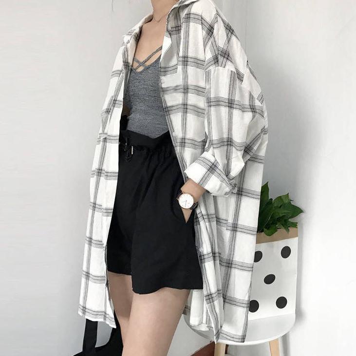 Áo Sơ Mi Cunj CHELSEA Koma- Dài Tay / Áo Sơ Mi OVERSIZE XXL (tg - 688)