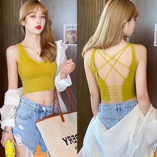 Áo ngực dây đan chéo sexy phong cách Hàn Quốc