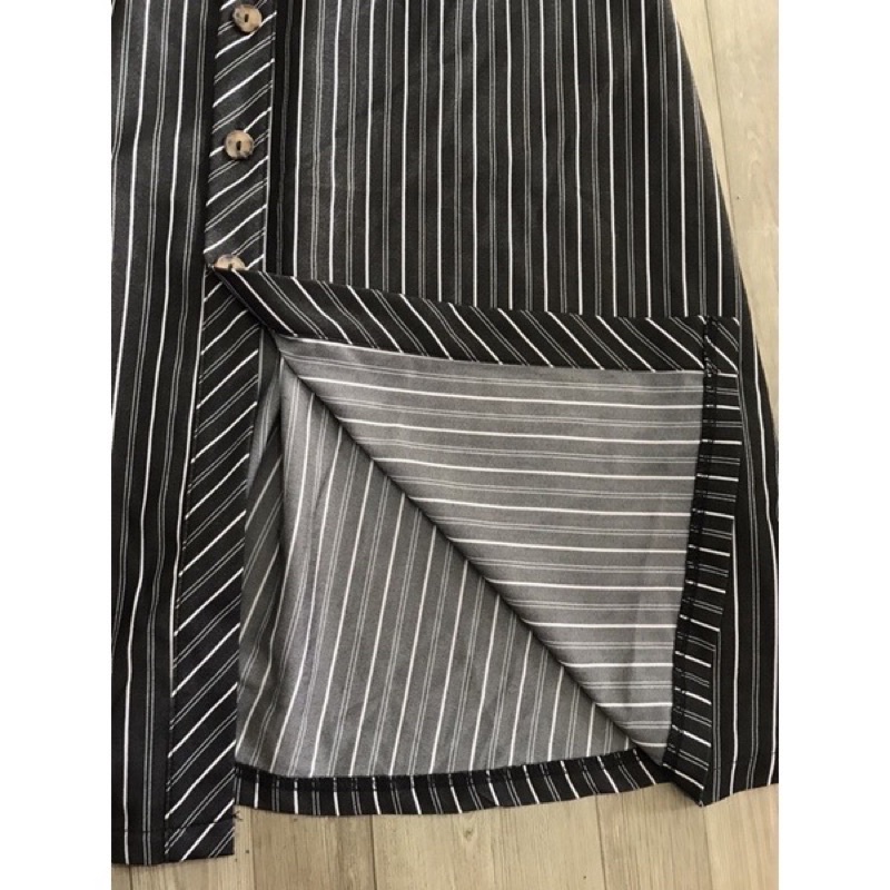 Đầm Ck sơ mi tôn dáng