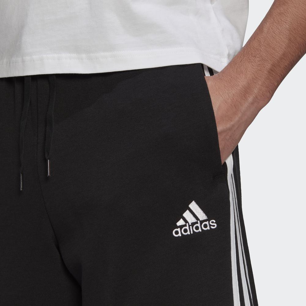 Essentials Pháp Terry 3-Stripes Shorts Nam Màu đen GK9597 | BigBuy360 - bigbuy360.vn