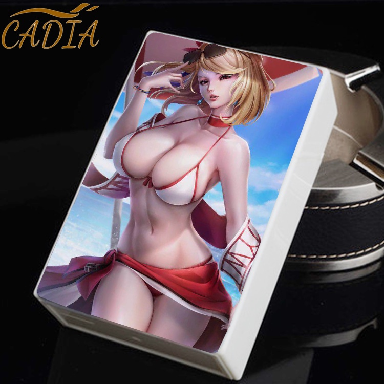 Hộp Đựng Thuốc Lá 20 Điếu Thuốc Nắp Lật Bằng Nhựa Chống Ẩm In Nhân Vật Anime Thời Trang Sáng Tạo 2022