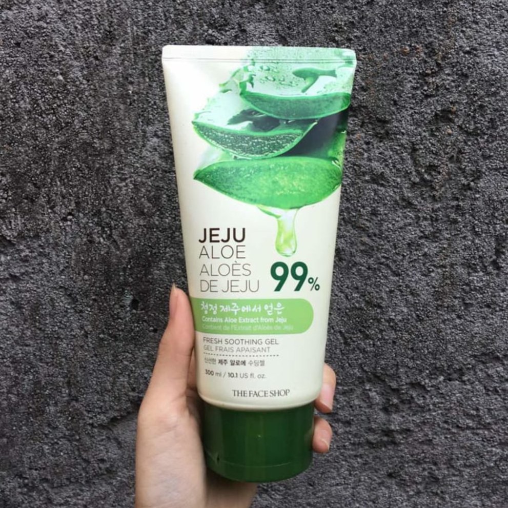 (Hàng Mới Về) Gel Lô Hội Nguyên Chất The Face Shop Bpom Jeju 99% 300ml