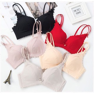 (Xả hàng) Áo Lót Nữ Áo ngực cotton không gọng thời trang AL06