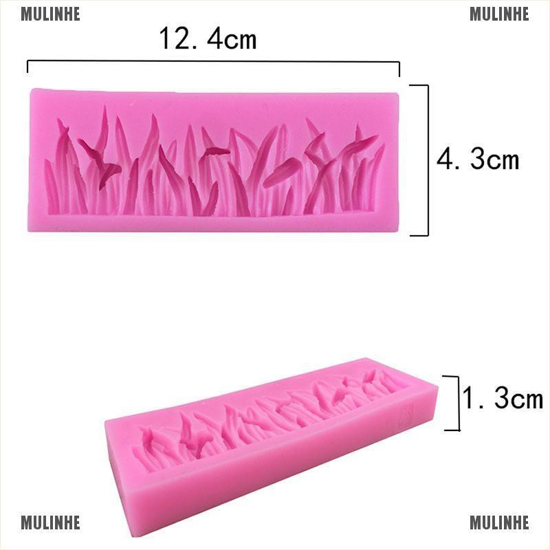 Khuôn Silicone Tạo Hình Cỏ 3D Trang Trí Bánh DIY