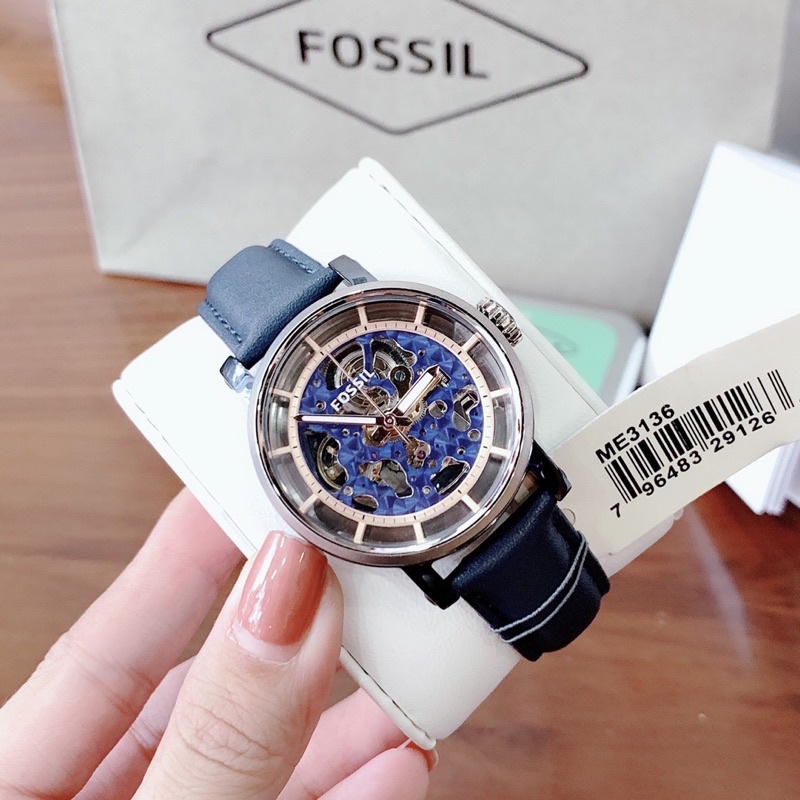 Đồng Hồ Nam Fossil ME3136 Automatic - Dây Da - size 38mm fullbox