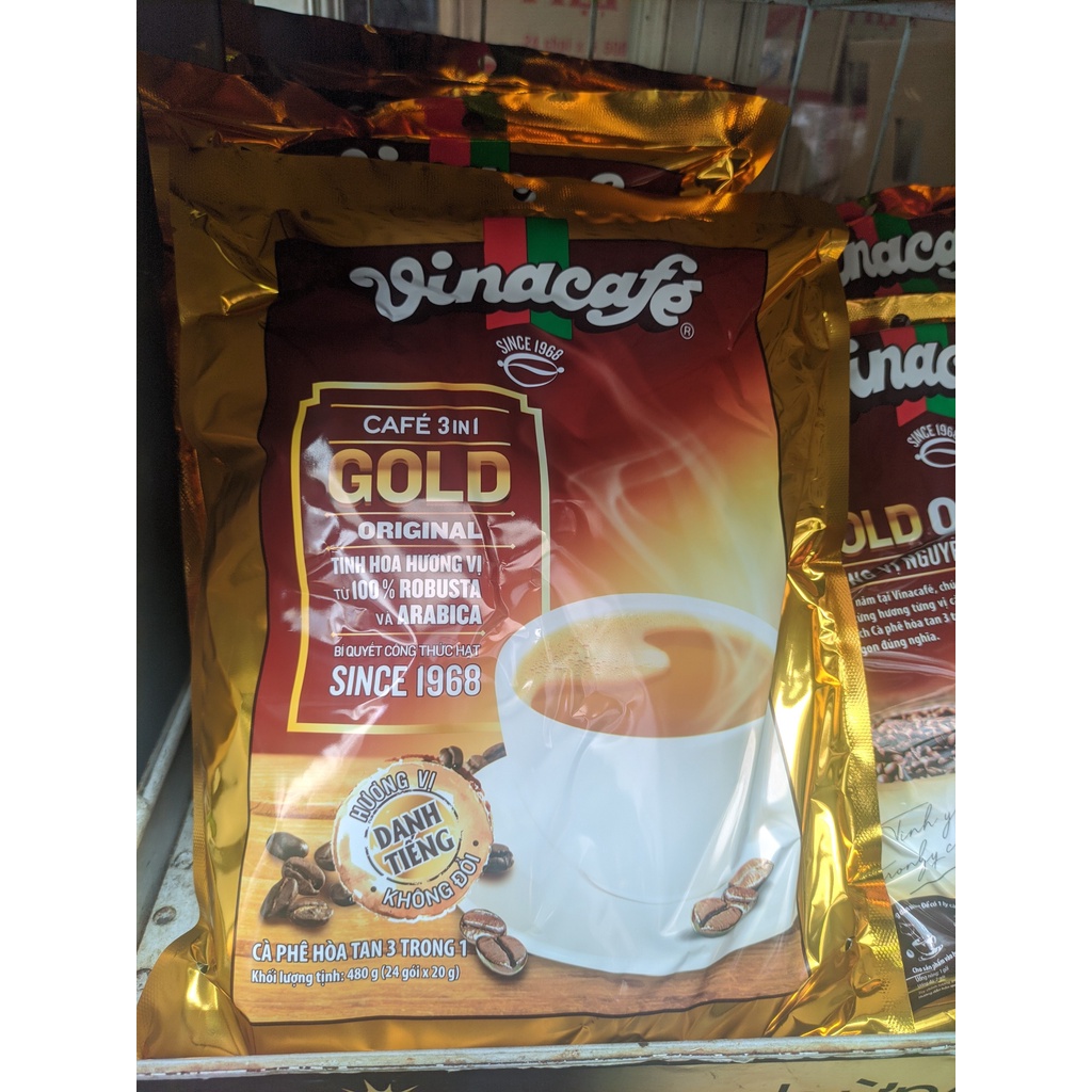 Cà phê Vina bịch 24 gói ( DATE 12/2023 )
