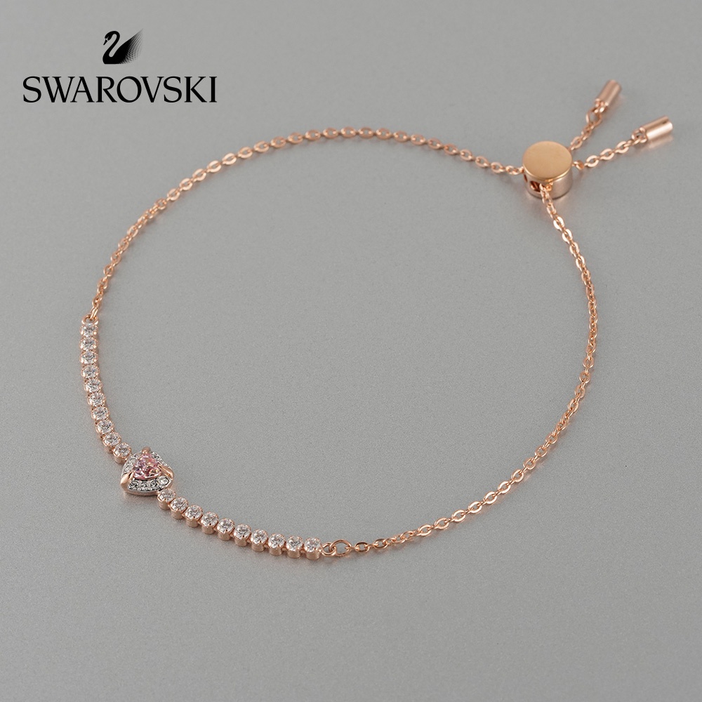 FREE SHIP VòngTay Nữ Swarovski ONE Tình yêu vui tươi Bracelet Crystal FASHION cá tính Trang sức trang sức đeo THỜI TRANG