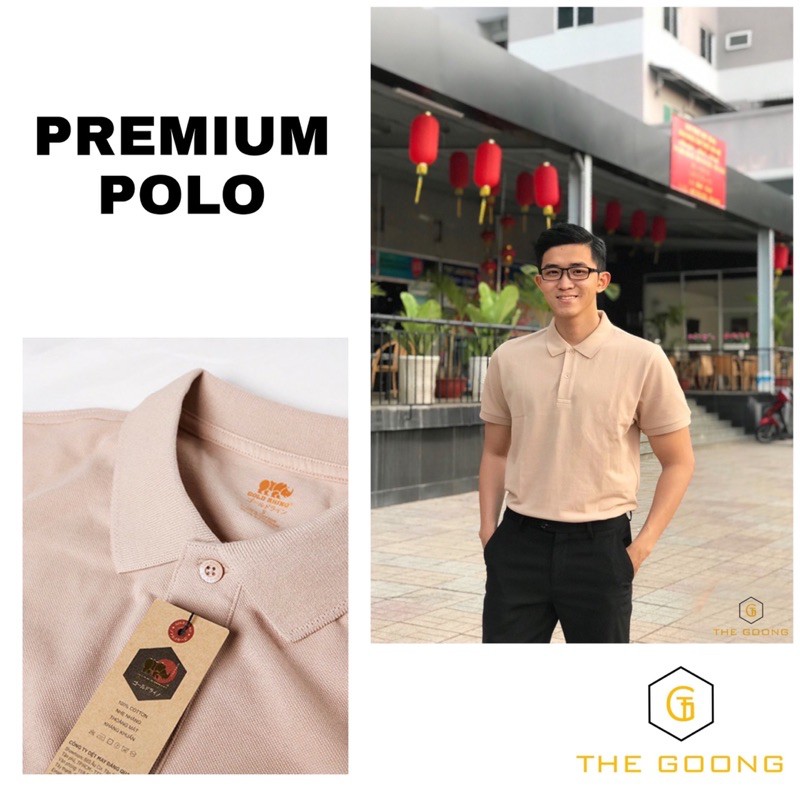 ÁO THUN NAM POLO NHẬT BẢN 100% COTTON - CÁT | BigBuy360 - bigbuy360.vn