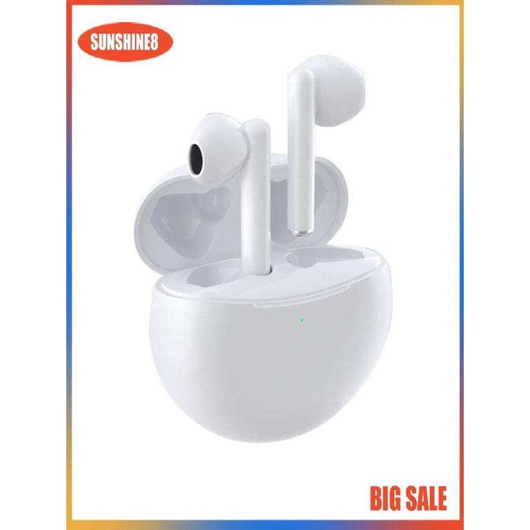 【SUN】FreeBuds 4 Wireless Earphone 5.0 Stereo Wireless iP Earbuds For Huawei