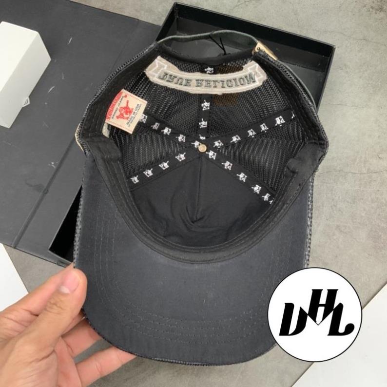 Mũ Lưỡi Trai TRUE RELIGION Khoá Da Full Tem Cao Cấp , Form Chuẩn Nam Nữ