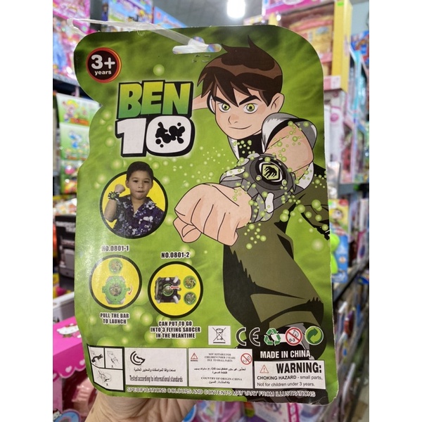 ĐỒNG HỒ BEN10 BẮN ĐĨA LOẠI I NHỰA TỐT