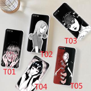 GT151 Junji Ito Uzumaki Tomie Transparent Soft Phone Case for HUAWEI Nova 2i 3i 5i Y5 Prime Y6 Pro