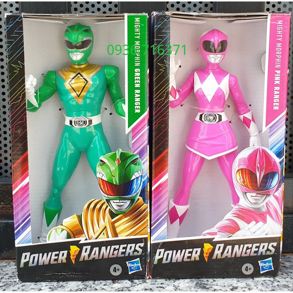 Mô hình nhân vật siêu nhân Power Ranger hàng Hasbro (Mỹ)