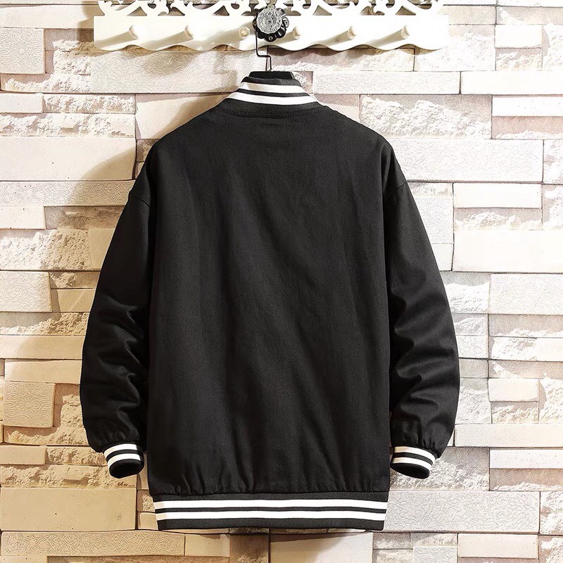 [HCM]áo khoác dù bomber nam 2 lớp hoạ tiết chữ logo cực ngầu chống nắng tốt của shop