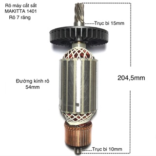 Rô to máy cắt sắt Makitta 1401