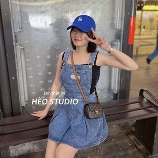 Váy Yếm Jean Xòe Hèo Studio (Ảnh Thật + Video)