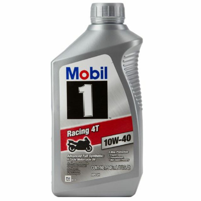 Dầu Nhớt MOBIL1 RACING 4T 10W-40