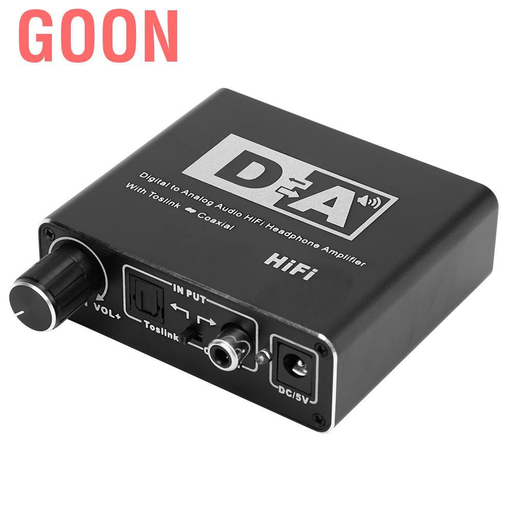 GOON CHANNEL Bộ Giải Mã Âm Thanh Kỹ Thuật Số 5.1 Kênh 3.5