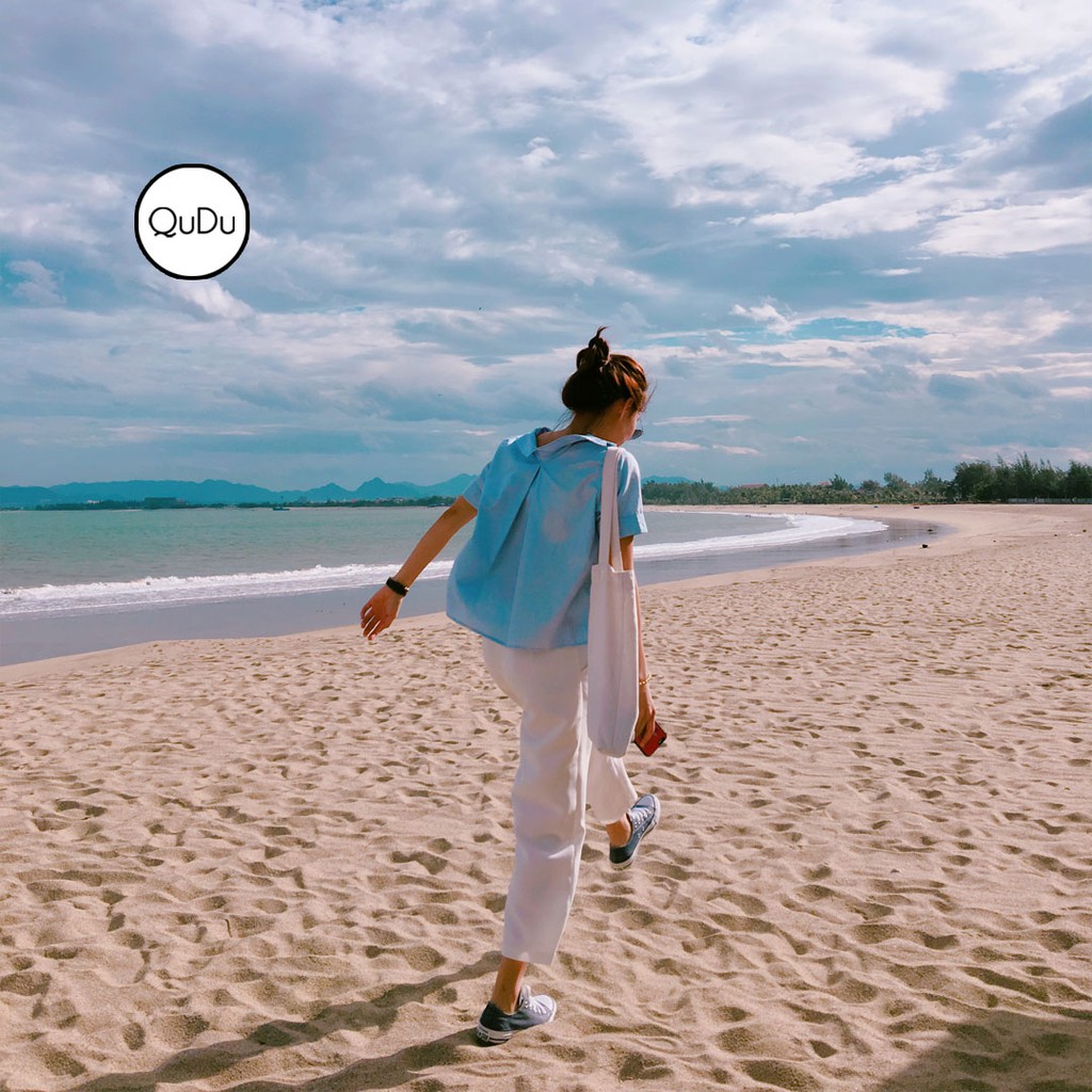 Quần Tây Nữ Lưng Cao QuDu Ống Suông Dài 9 Tấc Xếp Li Giữa, Form Đứng Vải Không Nhăn, Không Xù Lông, Made In Vietnam 🇻🇳 | BigBuy360 - bigbuy360.vn