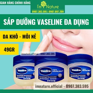 Sáp Dưỡng Vaseline 49g Dưỡng Da Mềm Mượt - Giảm Khô Nẻ - Cấp Ẩm Cho Da
