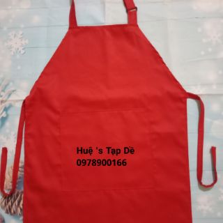 Tạp dề dài (tạp dề toàn thân)
