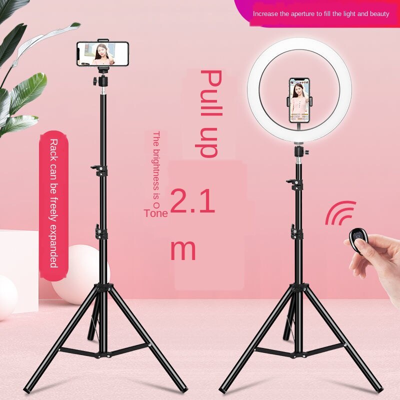 Mobile Gậy Ba Chân Có Đèn Hỗ Trợ Chụp Ảnh / Phát Sóng Trực Tiếp Đa Năng Thông Dụng | BigBuy360 - bigbuy360.vn