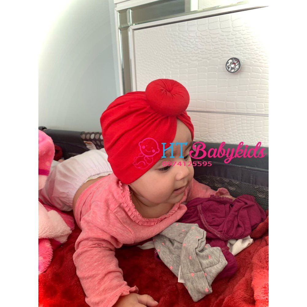 [ GIÁ SỐC ] Mũ Turban Cho Bé Kiểu Ốc Tròn