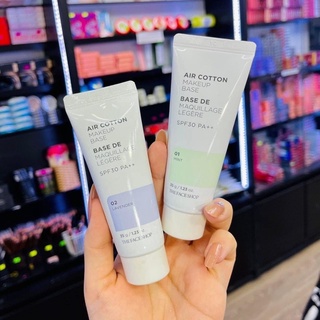 Kem Lót The Face Shop Air Cotton Makeup Base