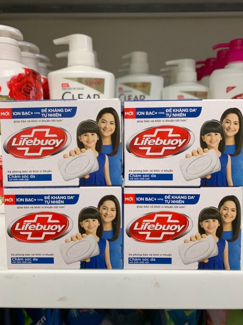Xà Bông Lifebuoy Chăm Sóc Da Xanh Đậm 90g