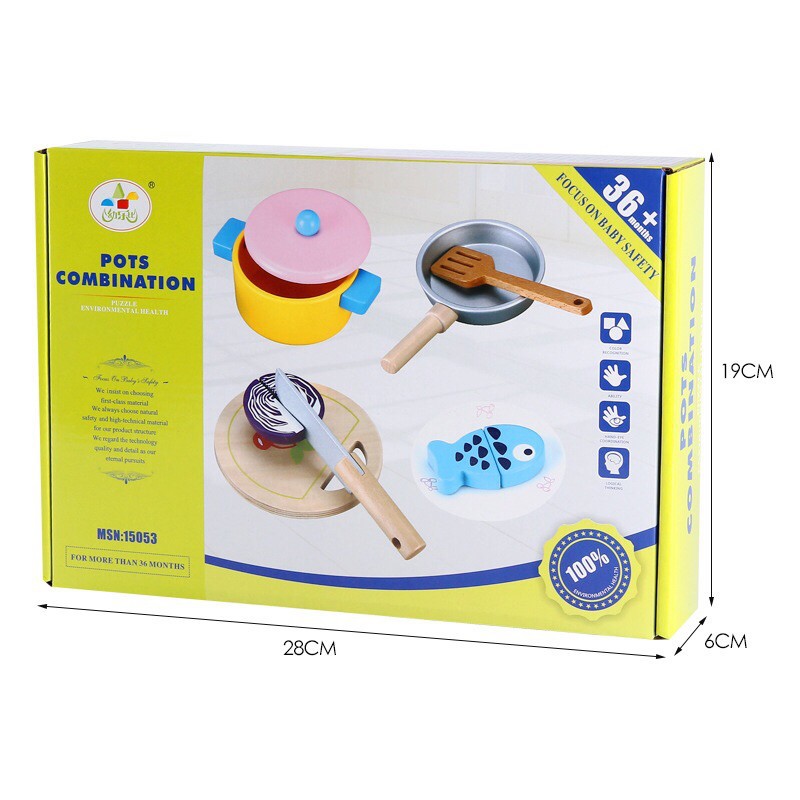 Bộ dụng cụ nhà bếp cho bé