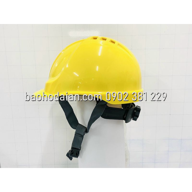 Nón bảo hộ lao động nhựa ABS có lỗ thông hơi N09