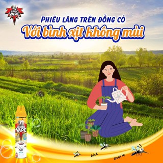 Bình Xịt Côn Trùng Jumbo 600ml không mùi