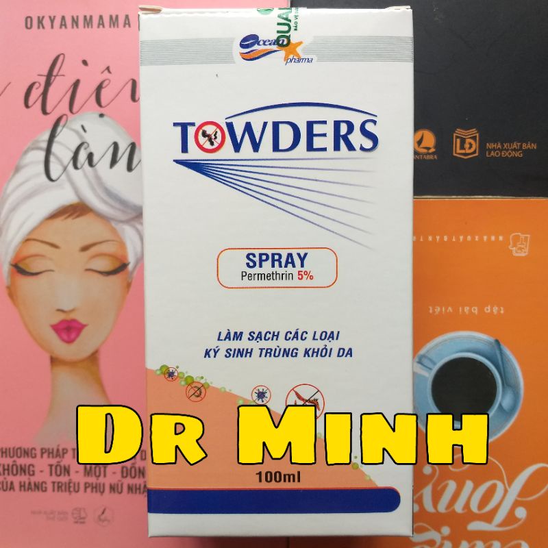 Xịt Towders spray 100ml