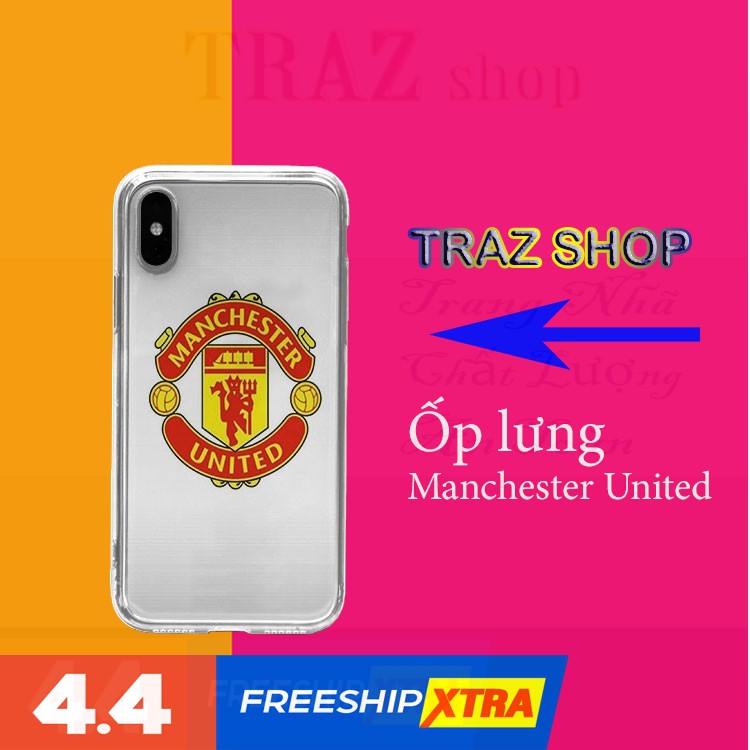 Ốp lưng Iphone trong dẻo CLB Manchester United Hàng Chất MAN20210876