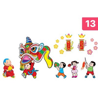 Decal trang trí tết MS09-17